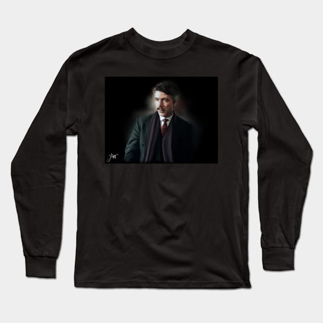 abe Long Sleeve T-Shirt by Xbalanque